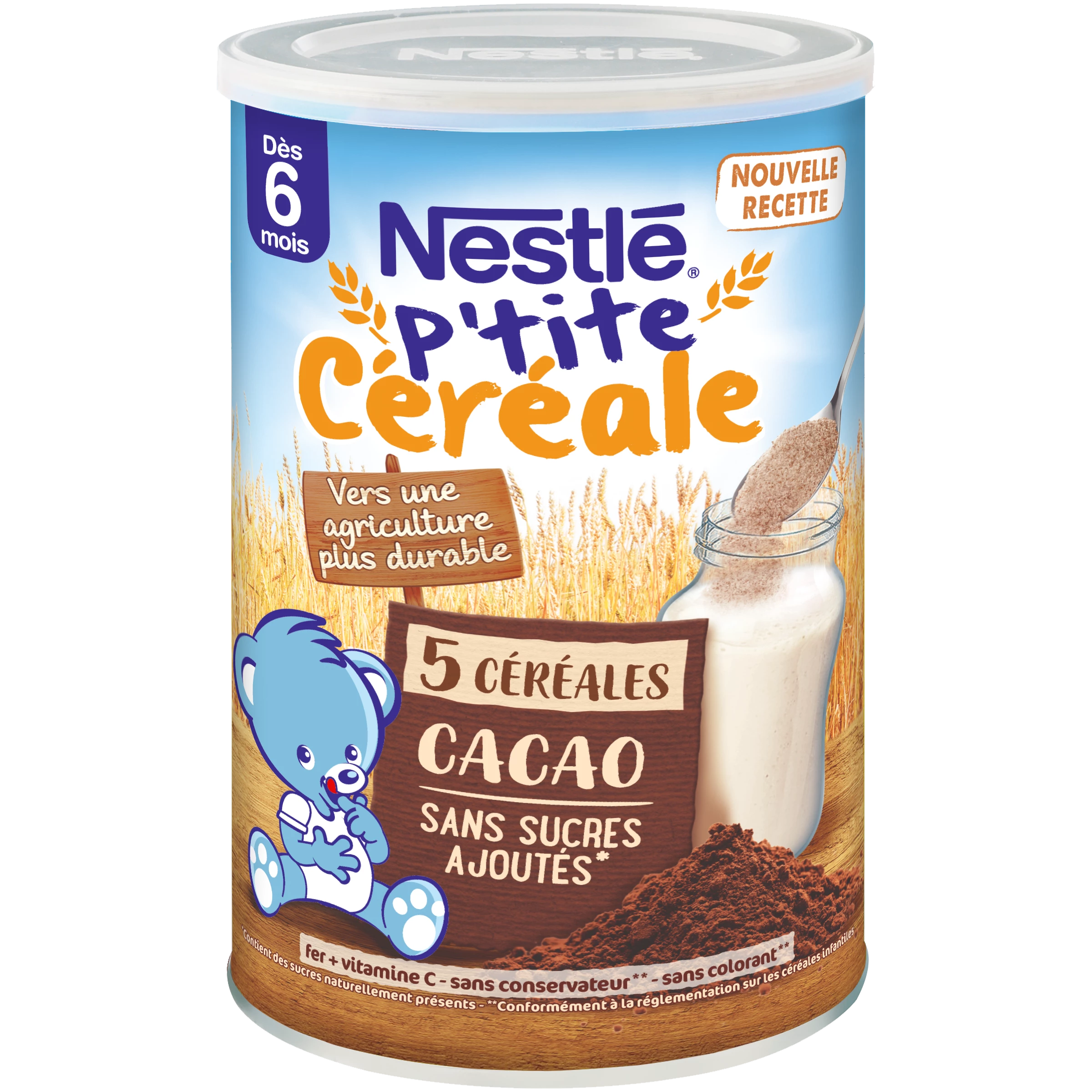 P'tite Céréale Cacao 415g - NESTLÉ