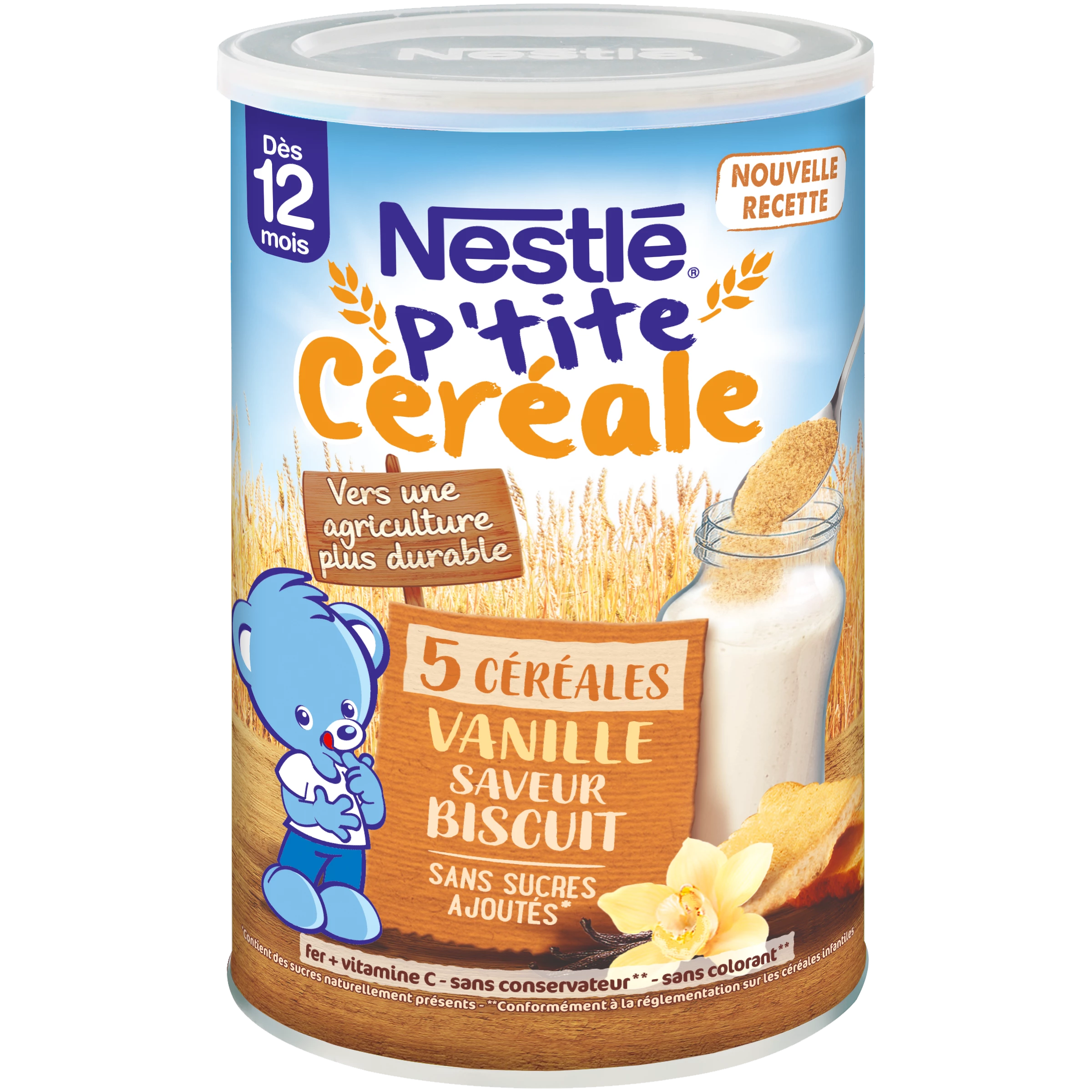 P'tit céréale vanille biscuit 415g - NESTLÉ
