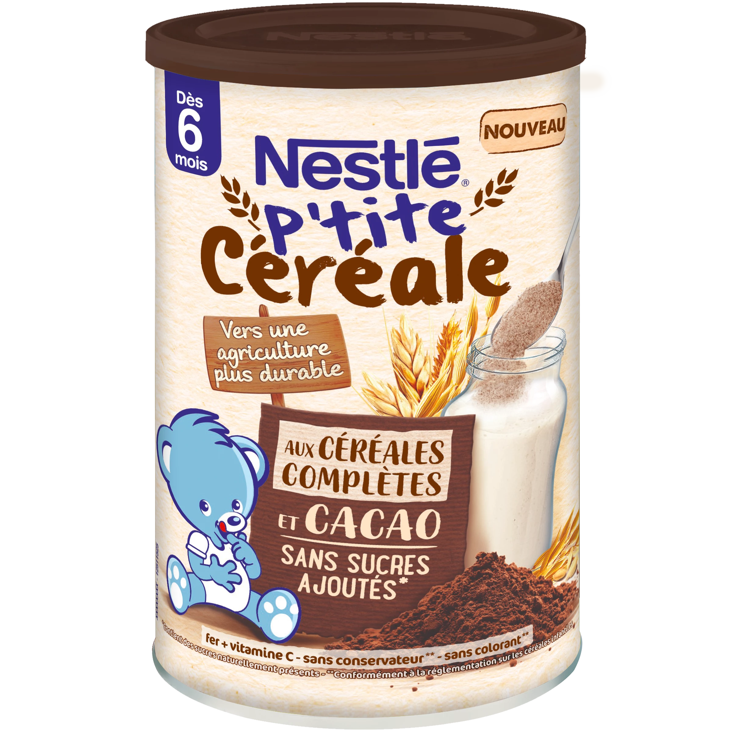 P'tite céréale complétes et cacao 415g - NESTLÉ