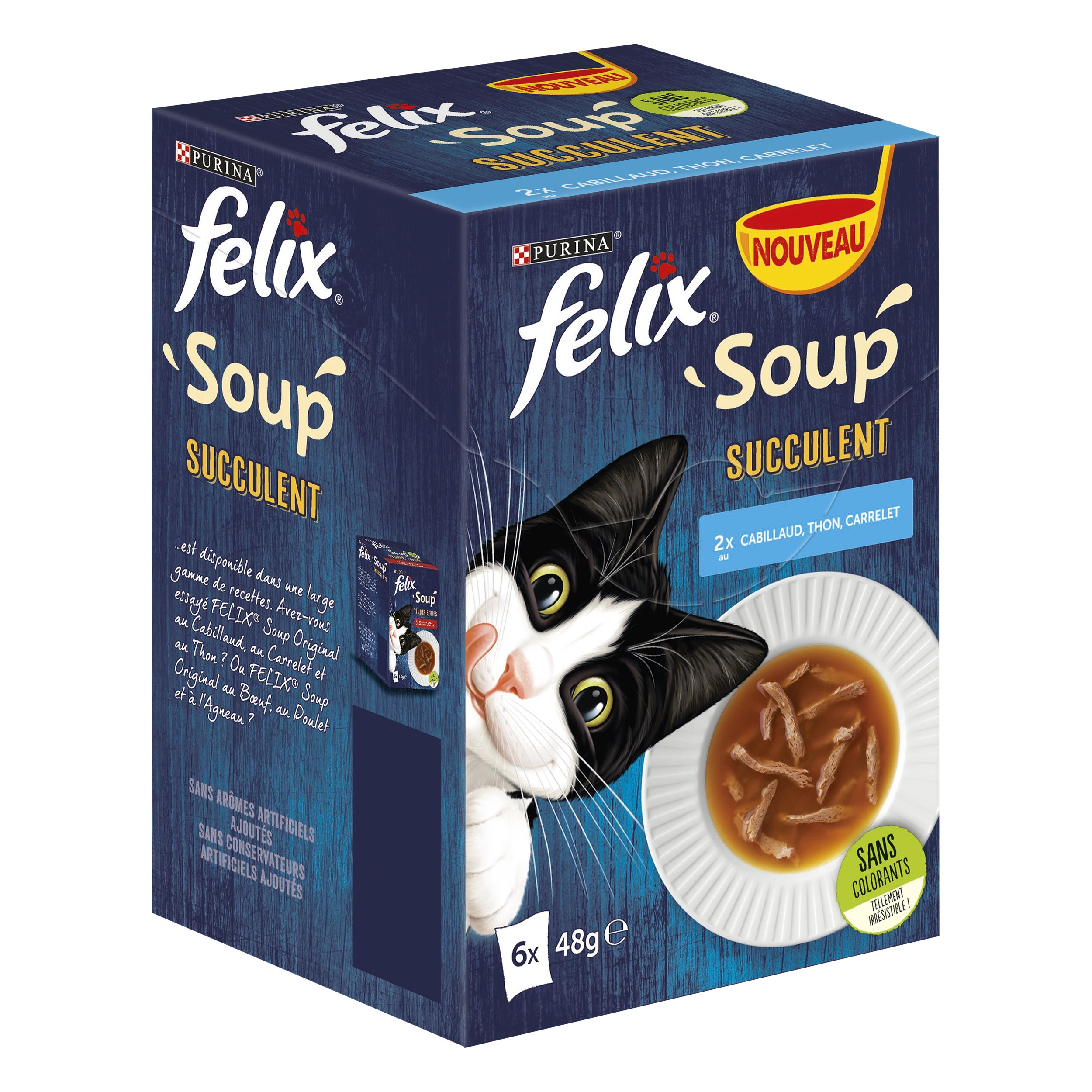 Felix Sopa Suculentas 6x48g