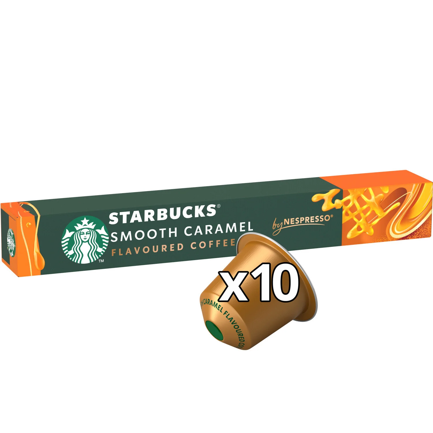咖啡胶囊焦糖兼容 Nespresso X10 -星巴克