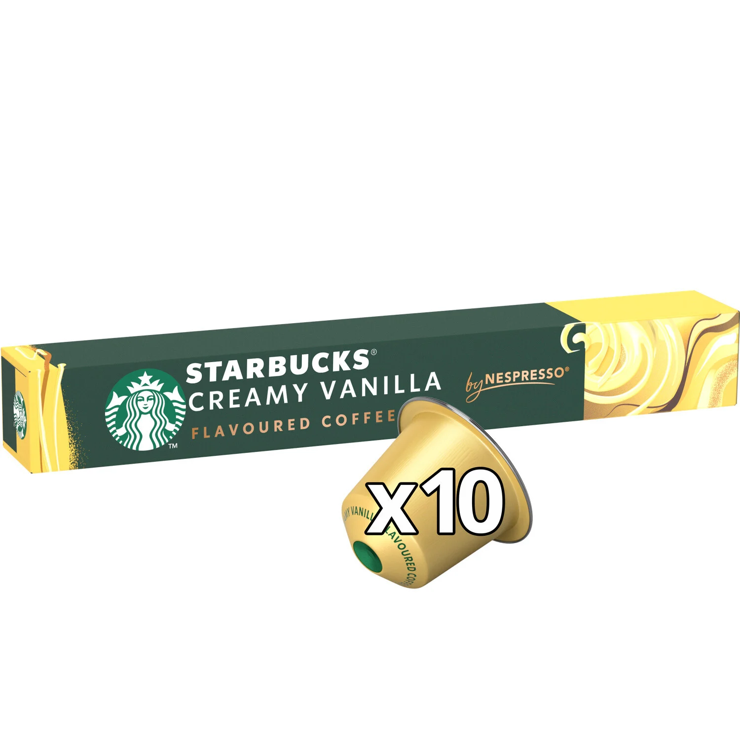 Café En Capsule Vanille Compatible Nespresso X10 -starbucks