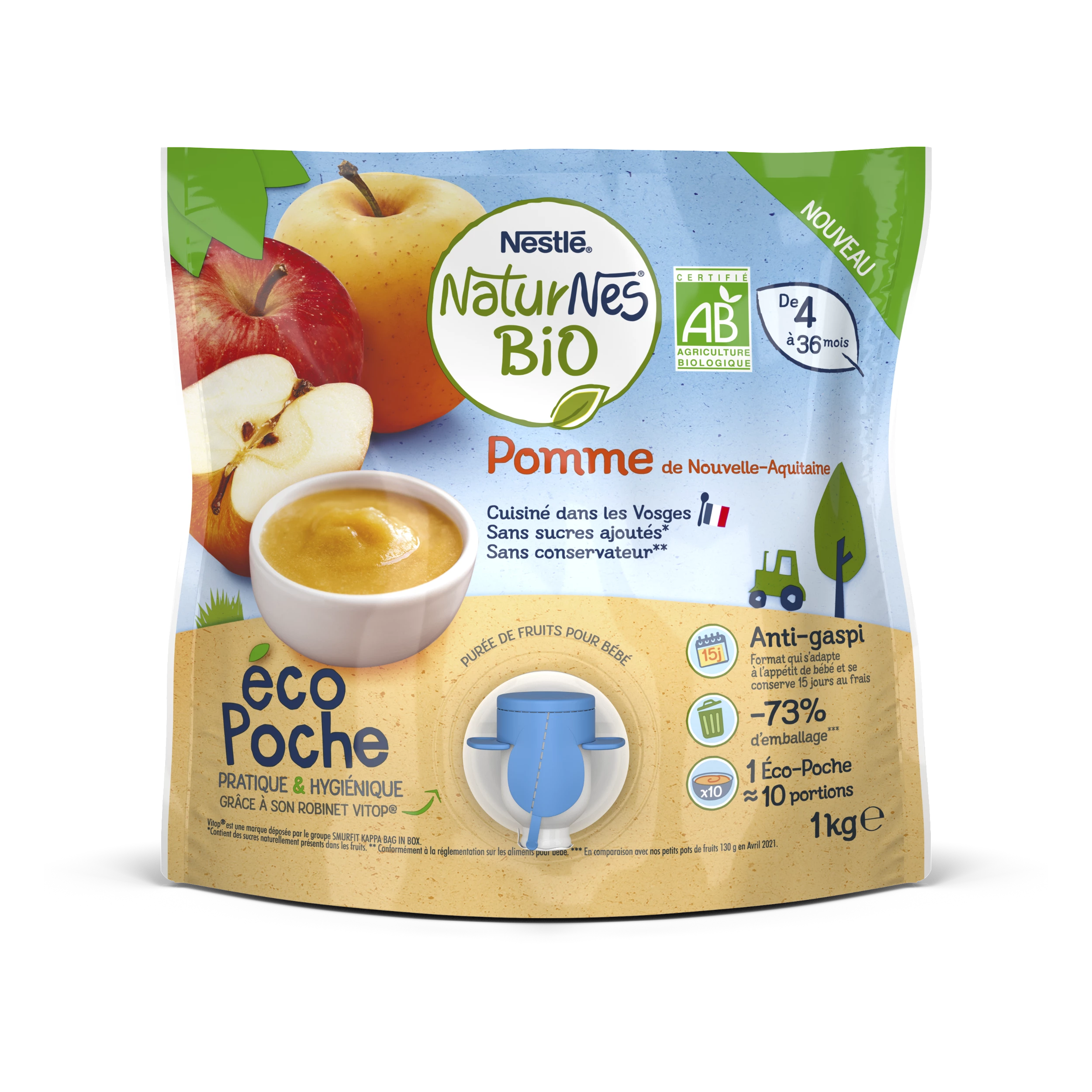 Naturnes Pomme Bio 1kg