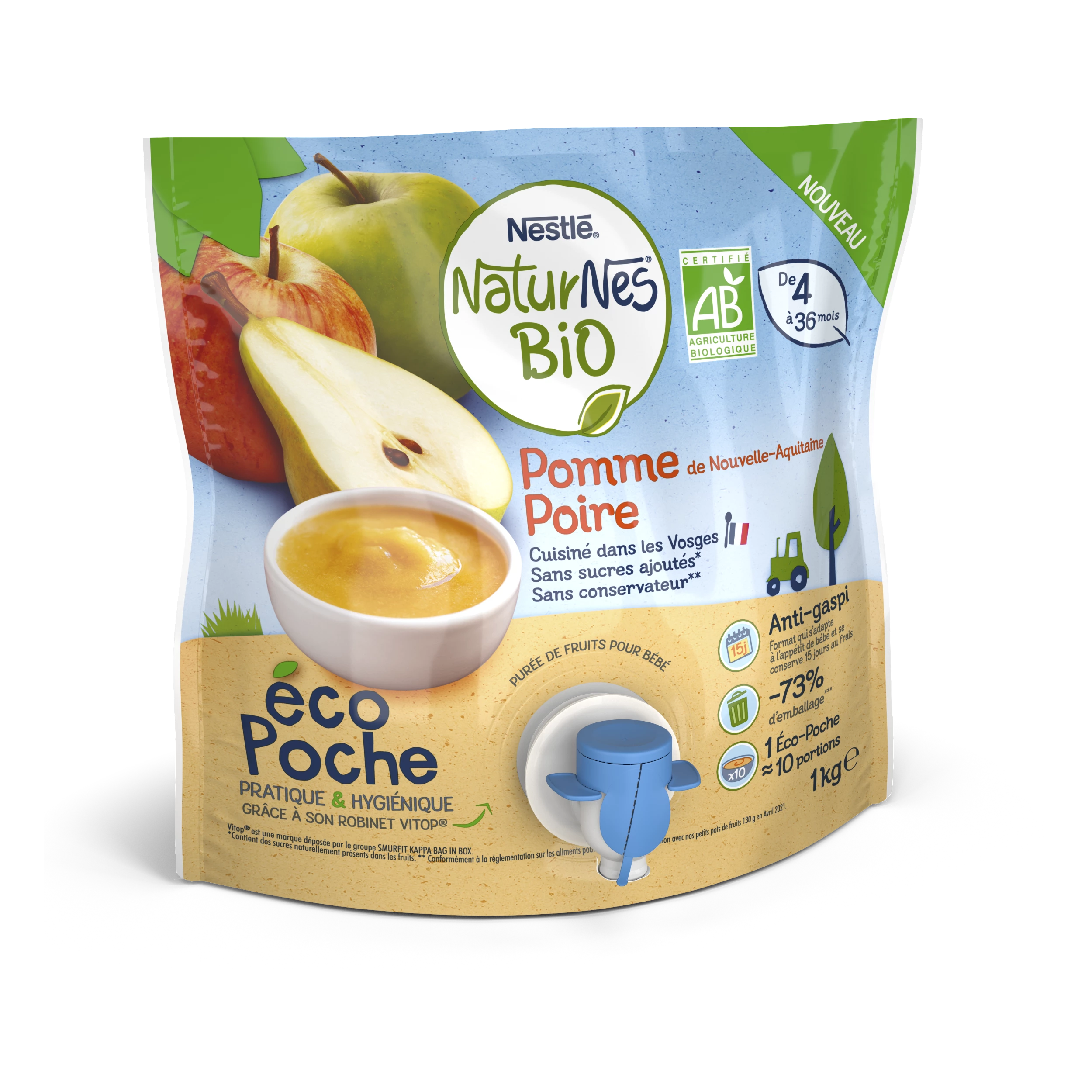 Naturnes Pom Pera Bio 1kg