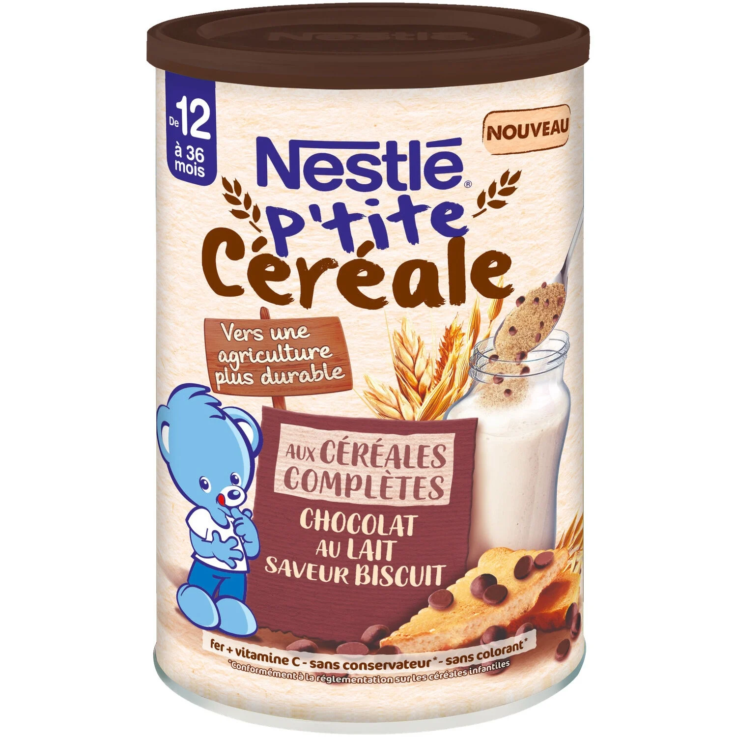 P'tite Complete Cereal with Milk Chocolate Flavor 415G Flavor - NESTLE