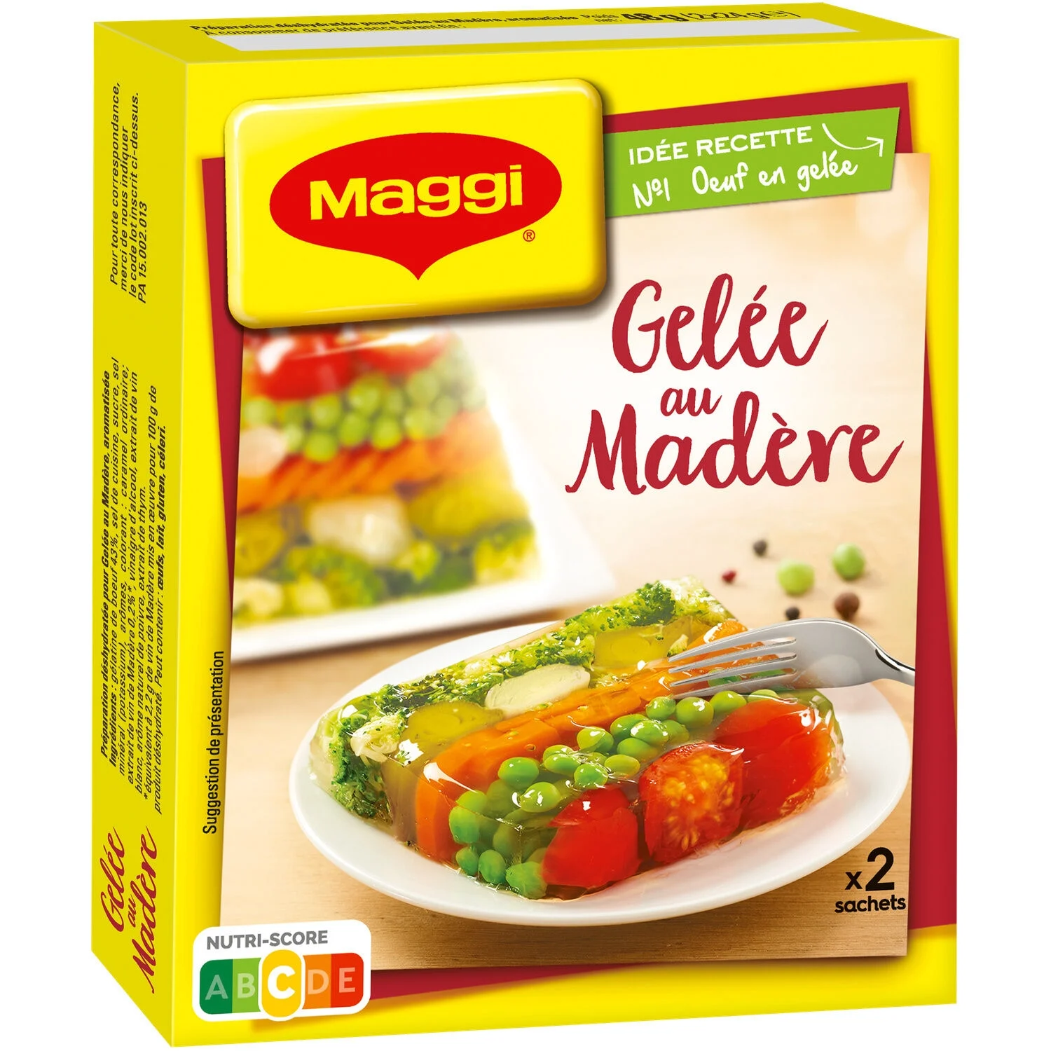2x24g 2x24g jelly culinary preparation - Maggi