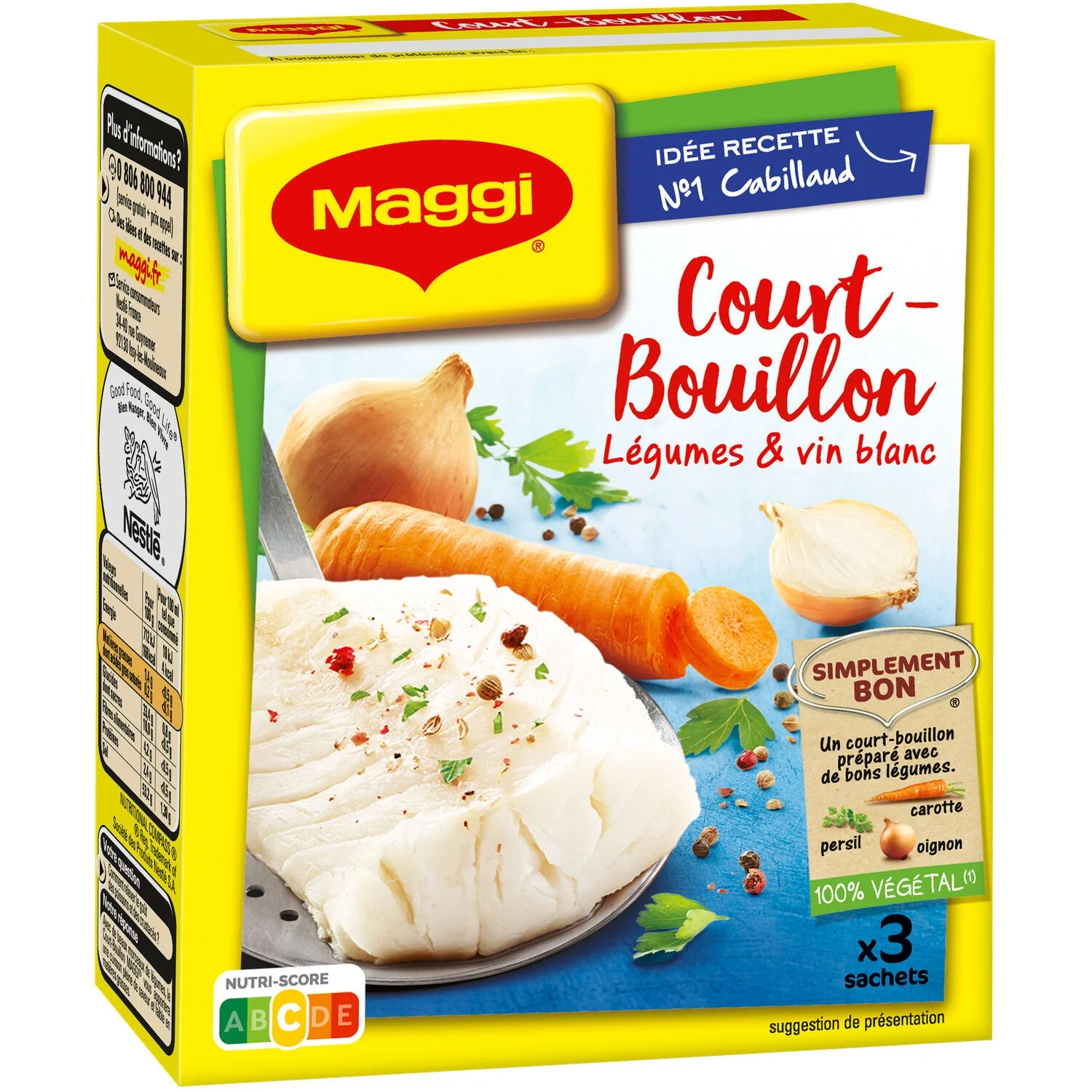 Broth vegetables and white wine 150g - Maggi
