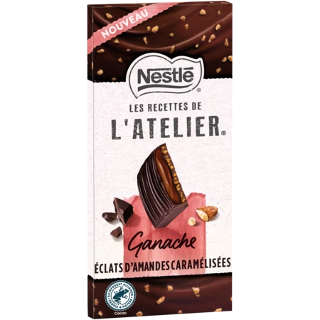 Dark Chocolate Bar Ganache Recipes from the Workshops 130g - NESTLÉ