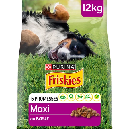 Friskies Beef Adult Dog Food 12kg - PURINA