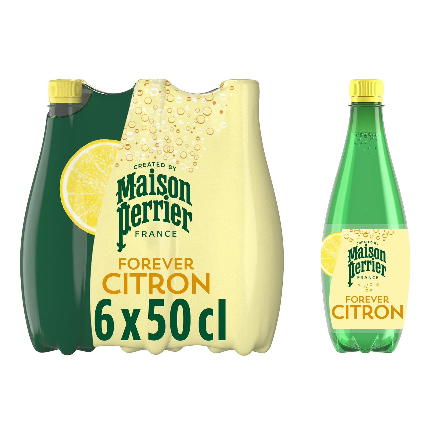 Lemon Flavored Soft Drink 6x50cl - MAISON PERRIER