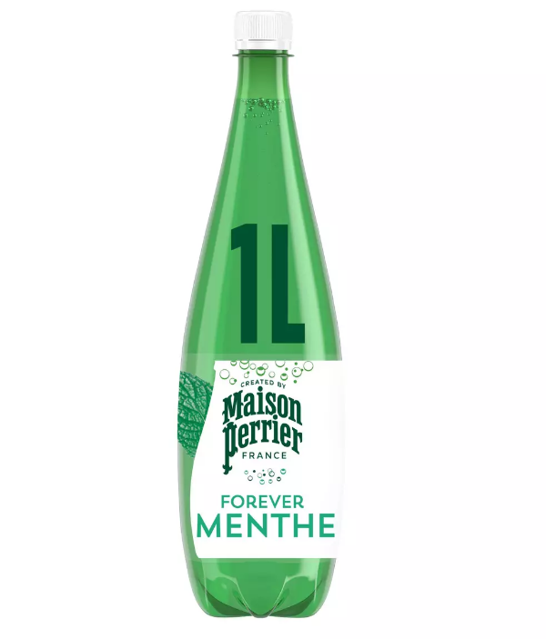 Maison Perrier Forever Boisson Gazeuse Aromatisée Menthe 1l