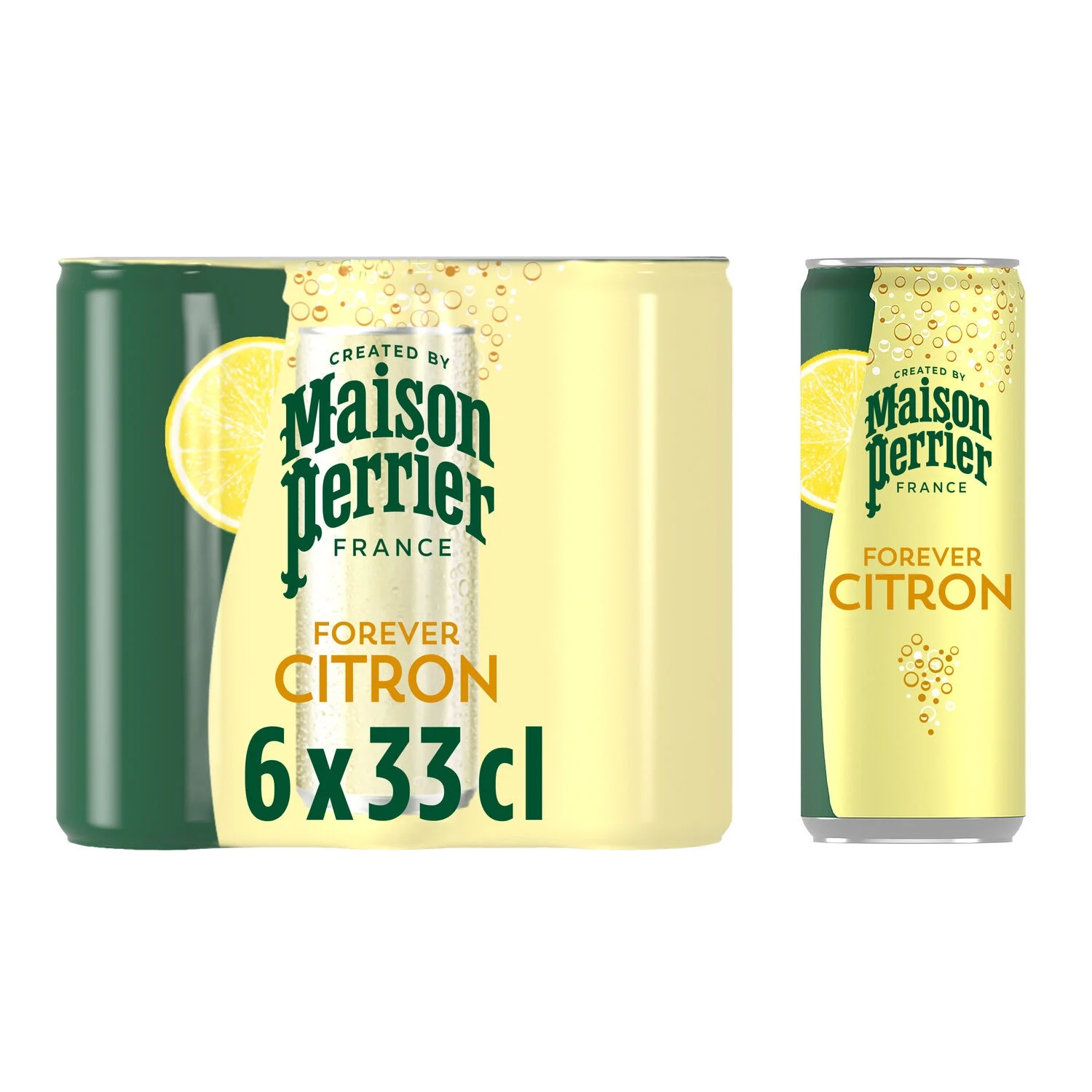 6x33cl lemon flavored drinking drink - MAISON PERRIER FOREVER
