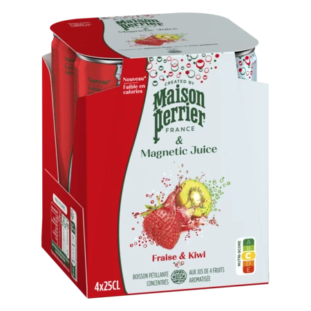 4x25cl Mperrier Juic Frais Kiw