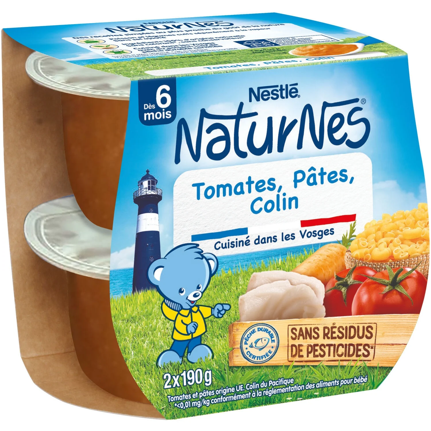 2x190g Natnes Tom Pat Colin 6m