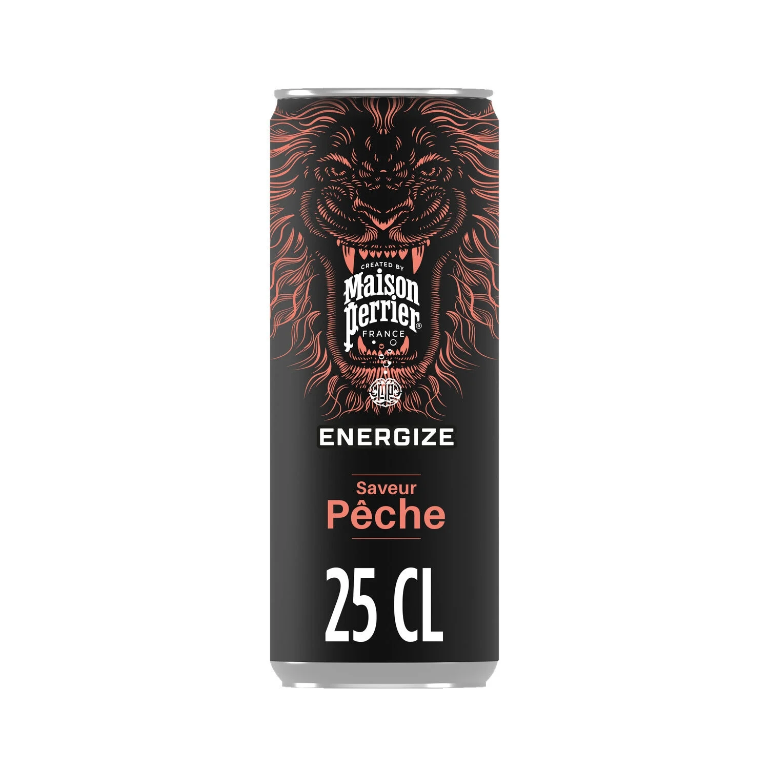 Peach flavor energy drink 25cl - MAISON PERRIER