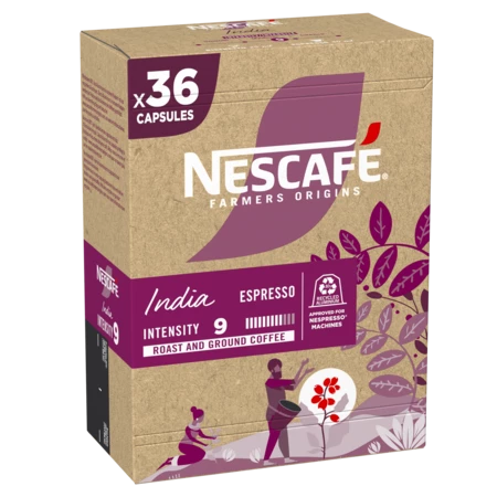 Café Espresso India X36 capsules - NESCAFÉ