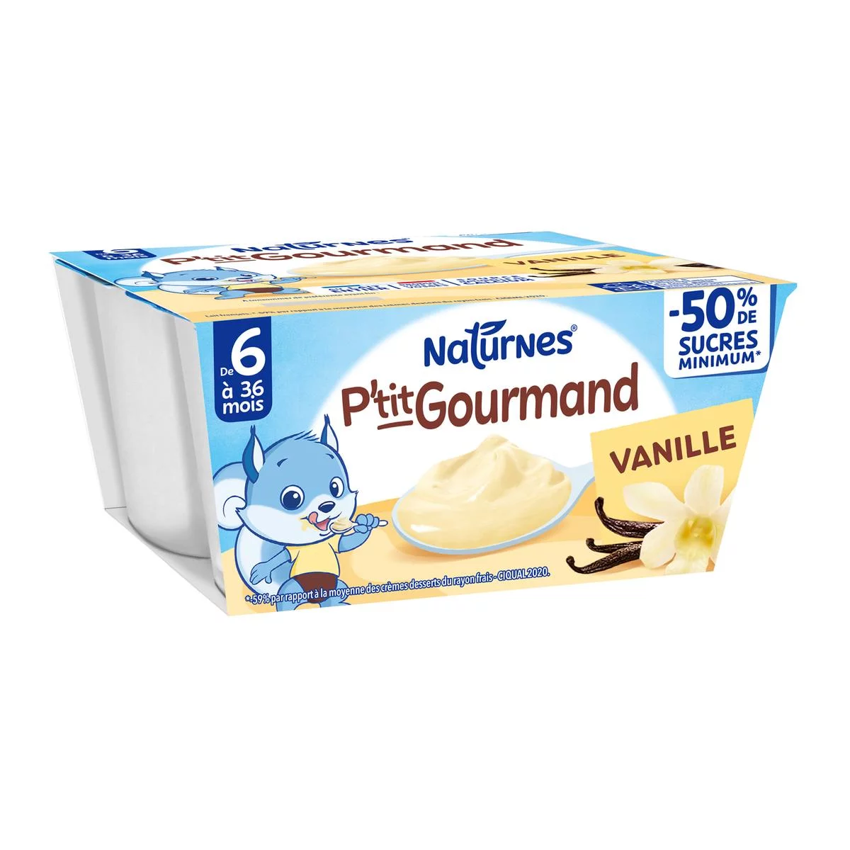 4x100g Vanille Gourmand