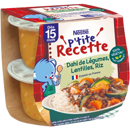 2x200g Dahl Leg Lentilles