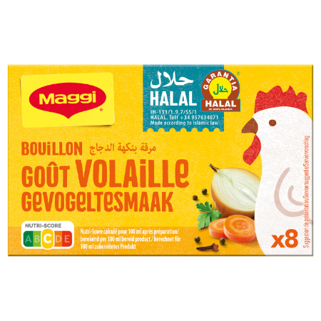 8 Tablet Boulon Halal Volaille