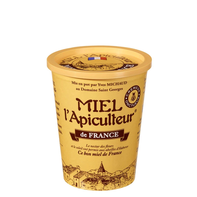 LApiculteur de France Honey Creamy Smooth, 500g - BERNARD MICHAUD