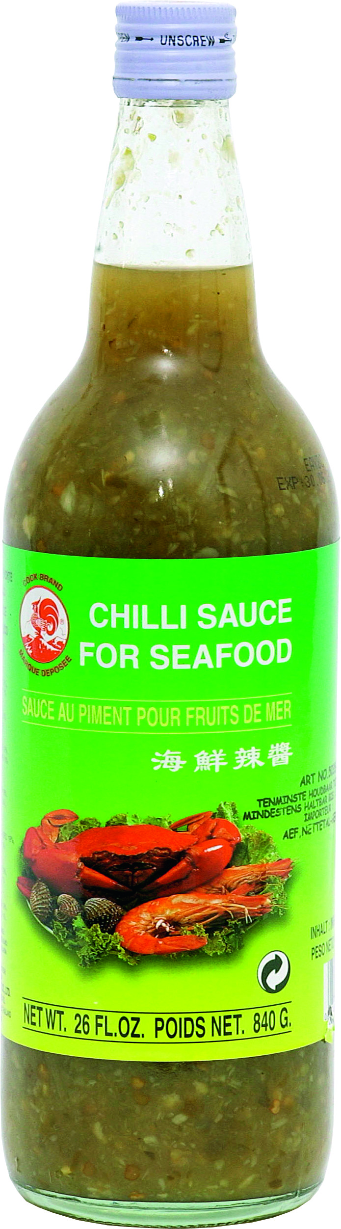 Pikante Meeresfrüchtesauce 12 X 800 Gr - Cock