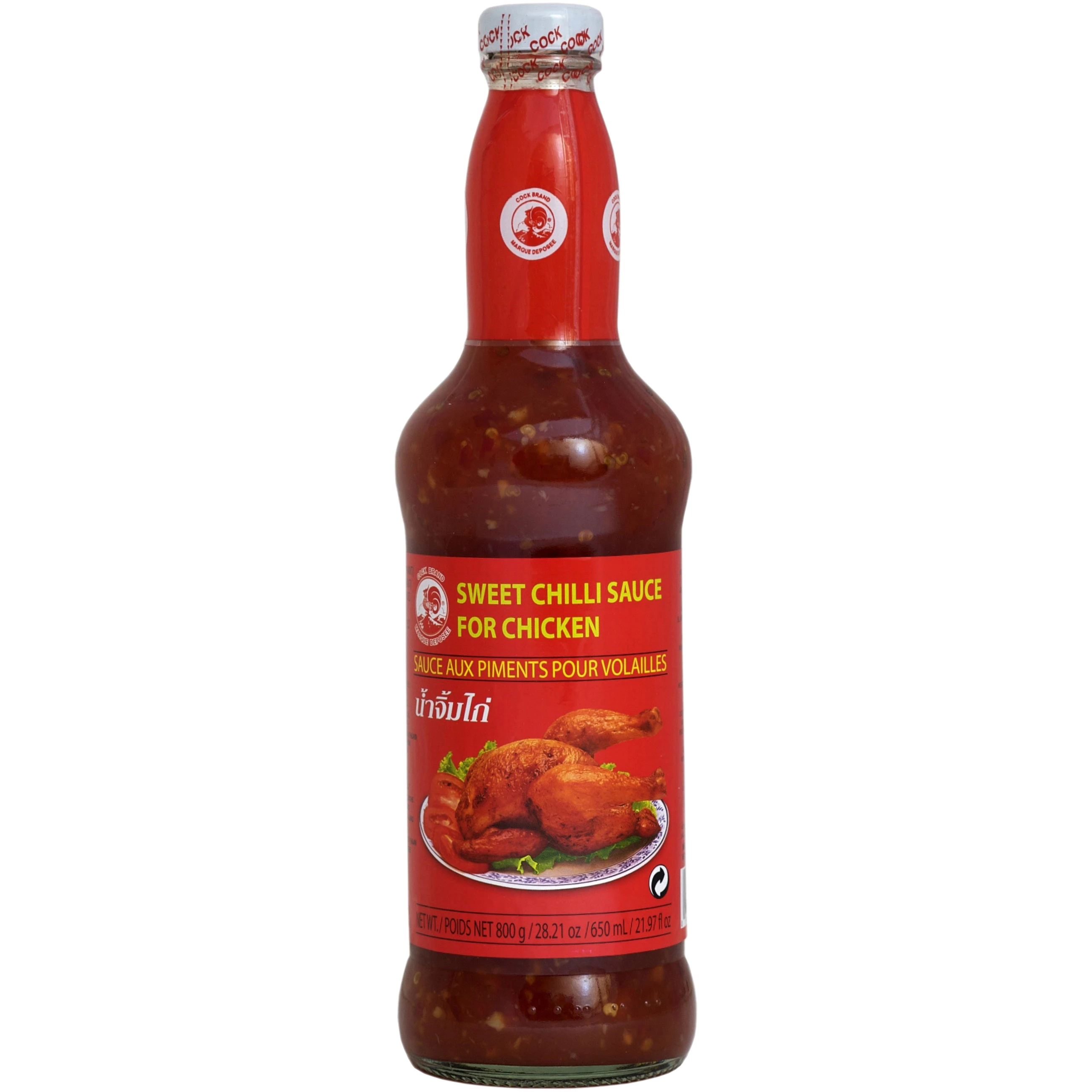 Mild Chicken Chilli Sauce 12 X 800 Gr - Cock