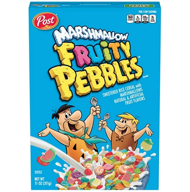 Marshmallow Fruity Pebbles - Post