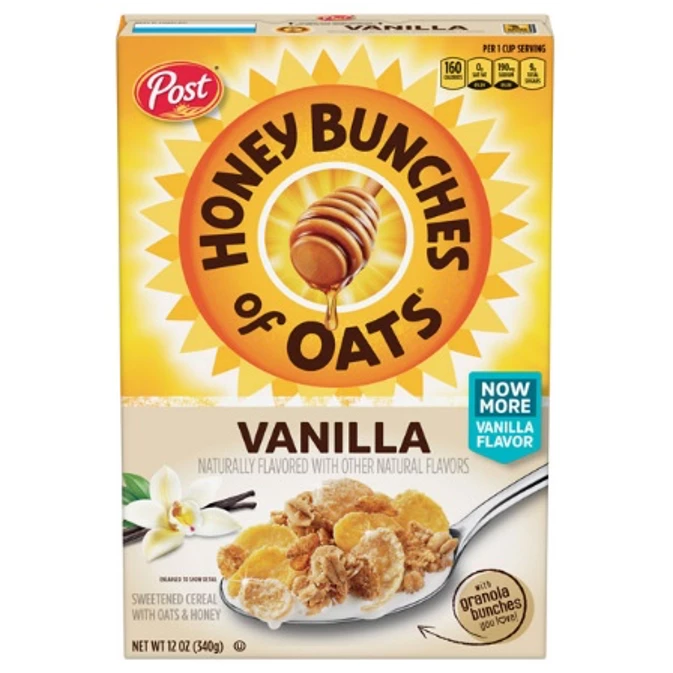 Honey Bunches Of Oats - Vanilla - Post