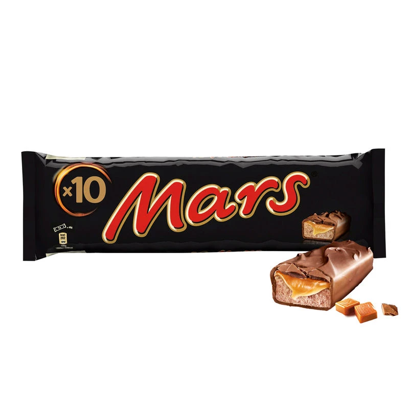 Barras de chocolate recheadas com caramelo 450g - MARS