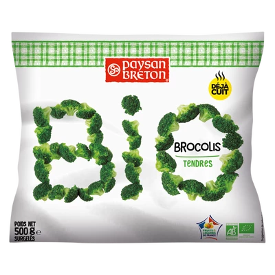 Brocolis cuits Bio 500g - PAYSAN BRETON