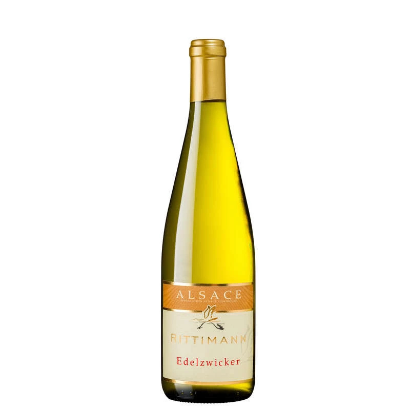 Vin Blanc d'Alsace Edelzwicker, 12,5°, 1l - RITTIMANN