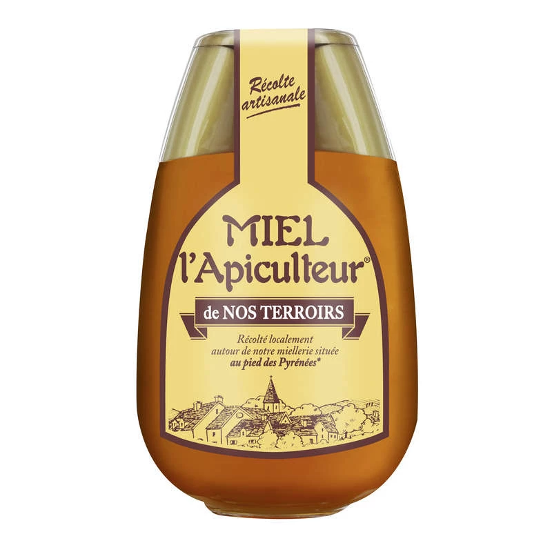Miel Terroirs Liquide avec Doseur 450g - L'APICULTEUR