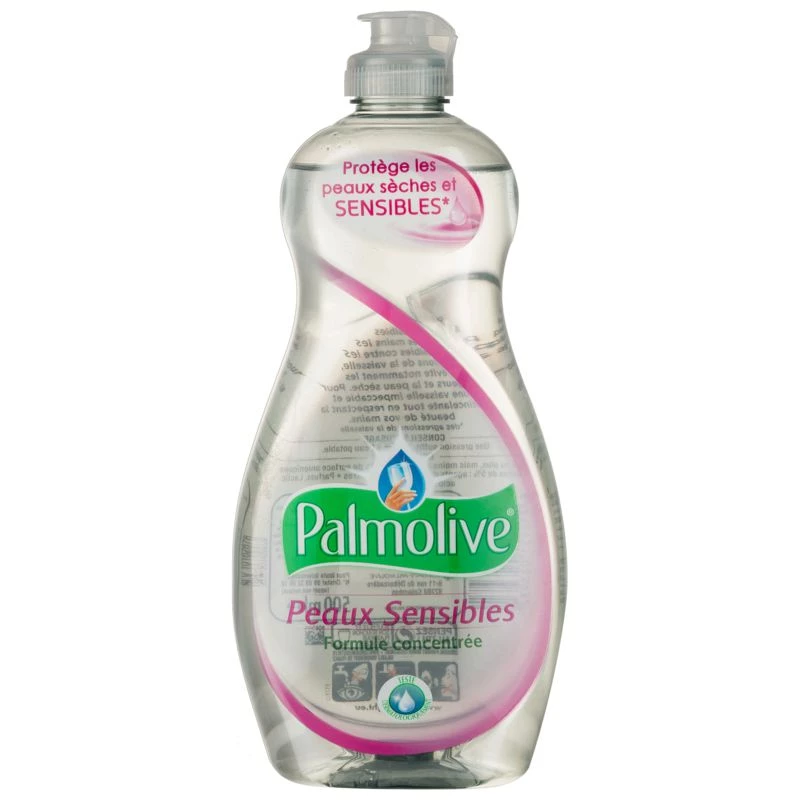 Liquide vaisselle peaux sensibles 500ml - PALMOLIVE