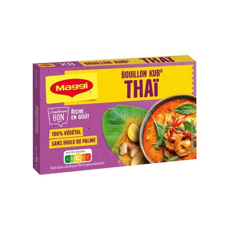 80g X8 Bouillon Kub Thai Maggi