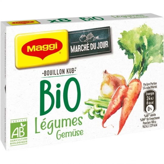 Caldo de verduras ecológico x8 - MAGGI