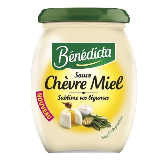 Sauce Chèvre Miel, 260g - BENEDICTA