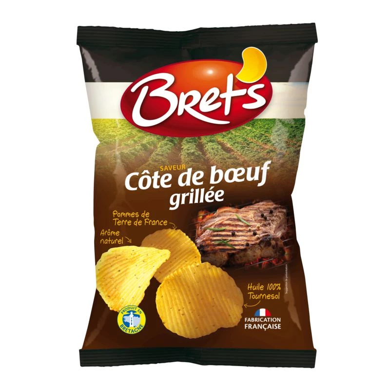 Chips Bret's Cote Boeuf 125g