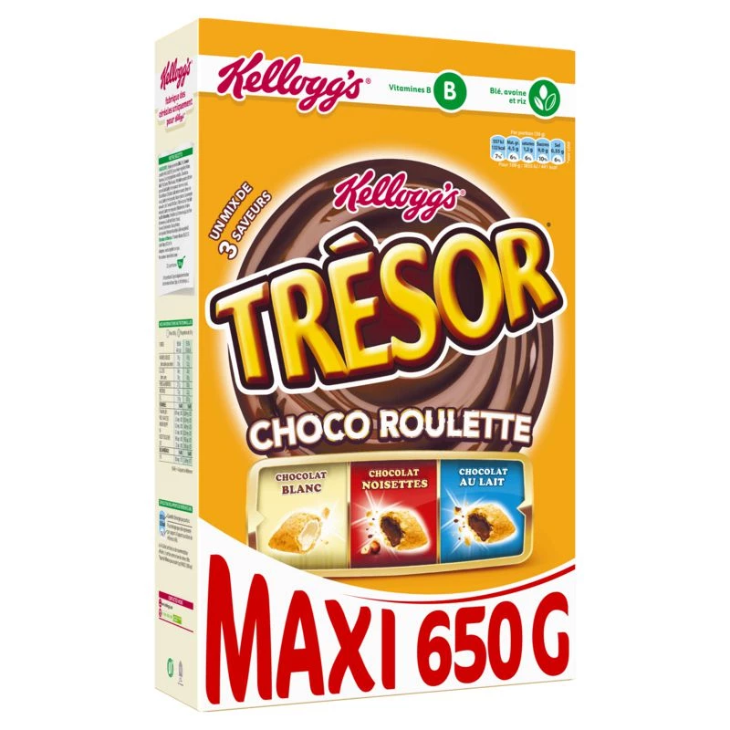 Kellogg's Tresor Choc.rou650g