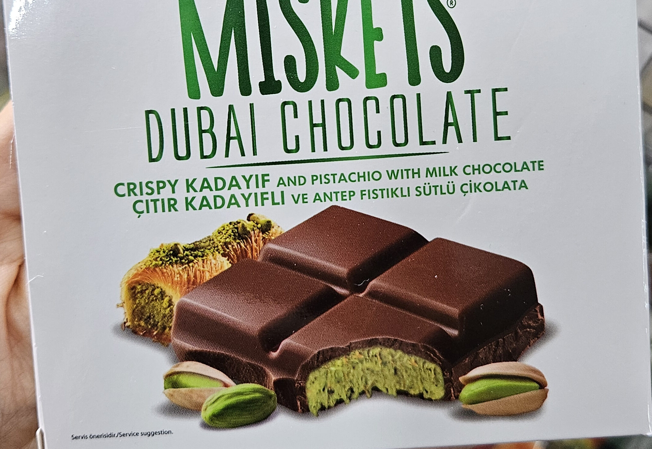 Chocolat DubaÏ 100g Miske