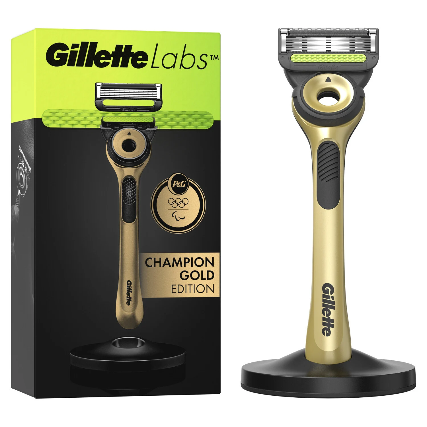 Coffret Rasoir Champion Gold Edition - Gillette