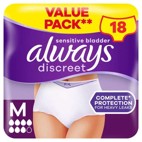 Always Discreet Cul Inco Plus