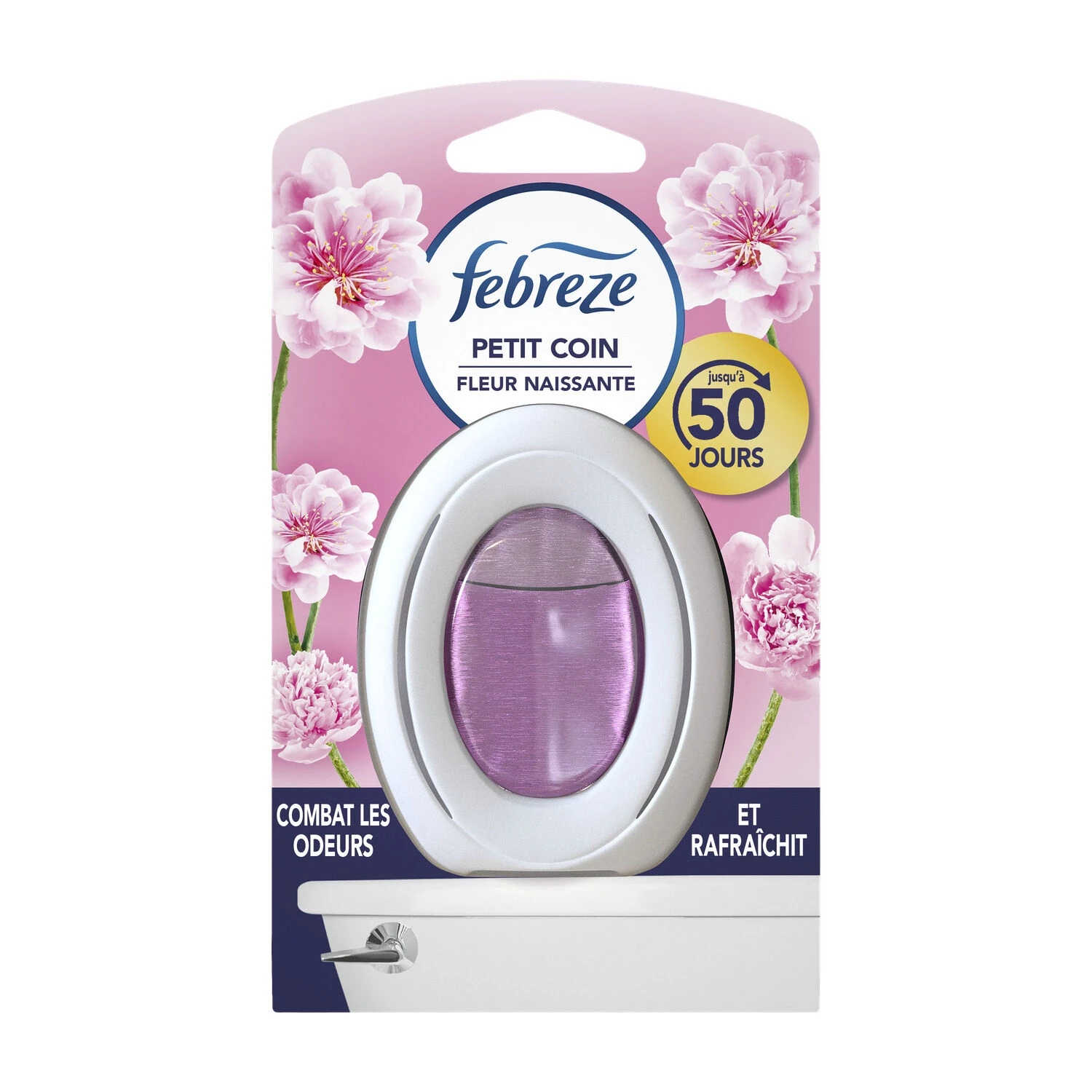 Deodorizing the little emerging flower corner x1 - Febreze