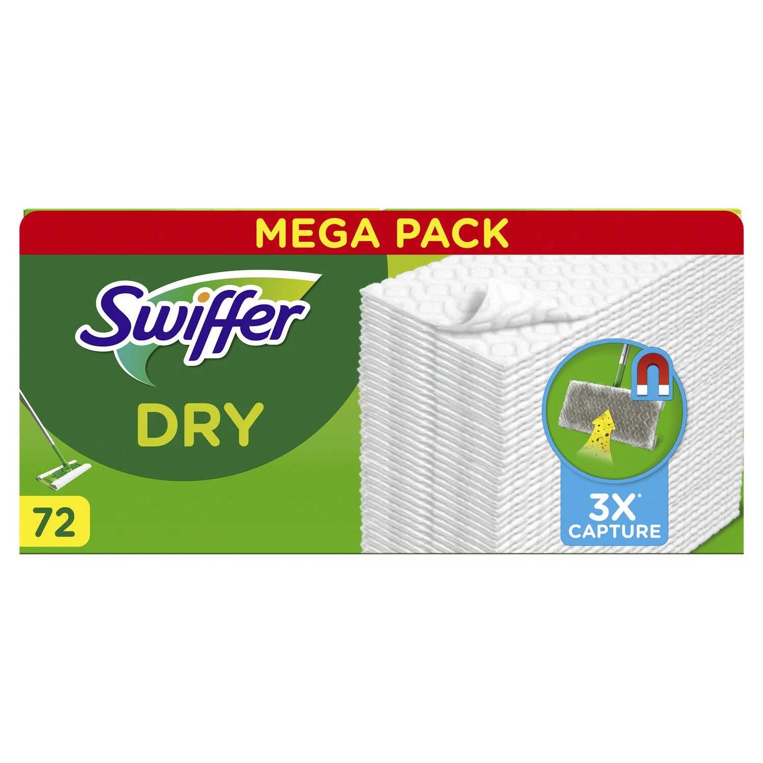 X72 Lingettes Balai Swiffer