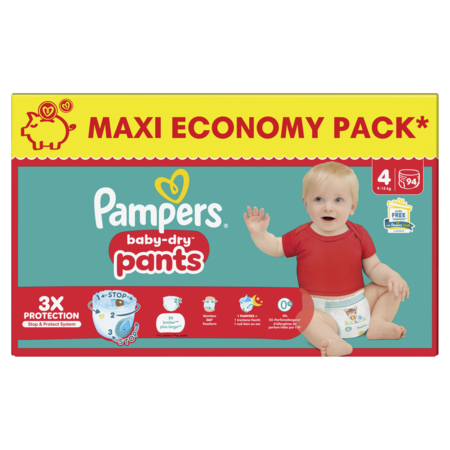 Pampers Bd Pants Maxi T4 X94