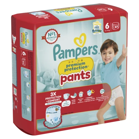 Pampers Pp Pants Geant T6 X27