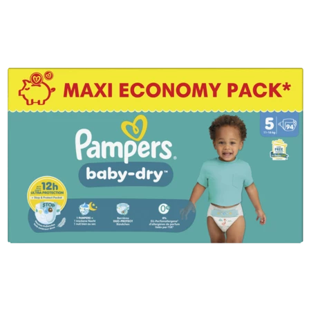 X94 Baby Dry Maxi T5 Pampers