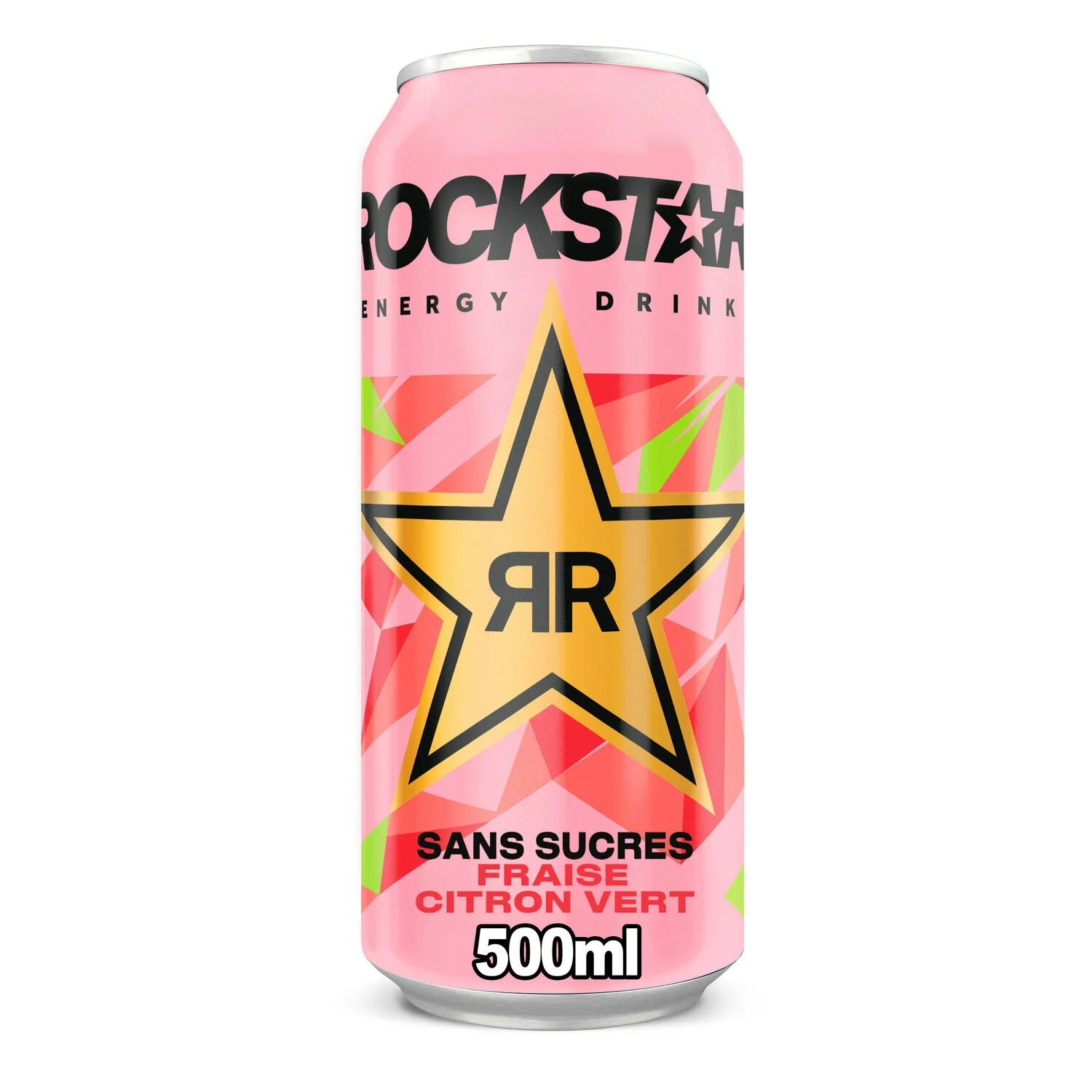 Energy drink without sugars Fraise Lemon 50cl lemon - ROCKSTAR
