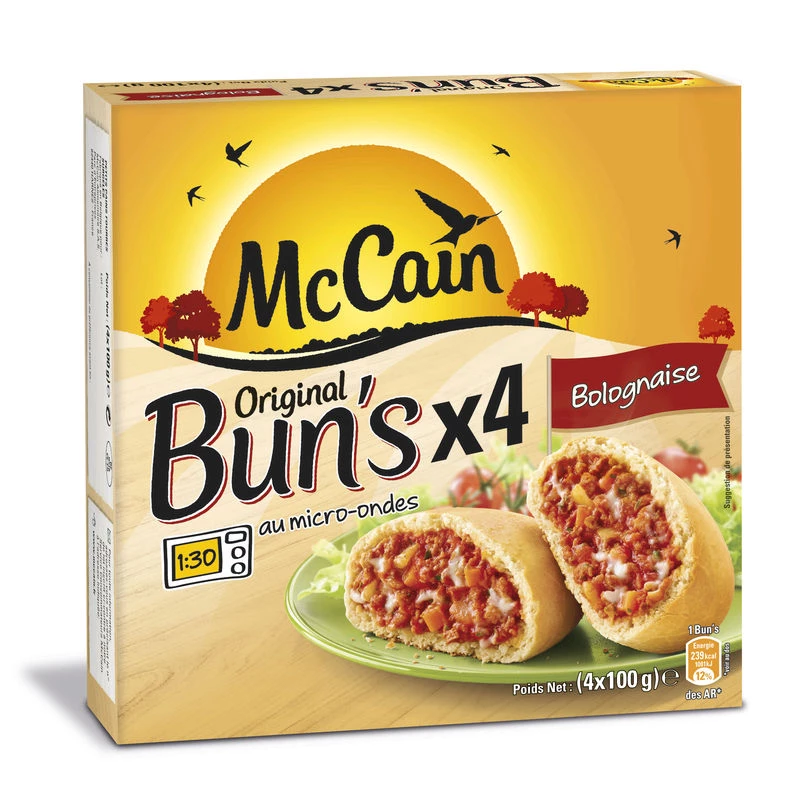 Boloñesa de bollo original 400g - MC CAIN