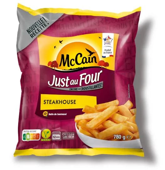 Frites just au four steakhouse 780g - MC CAIN