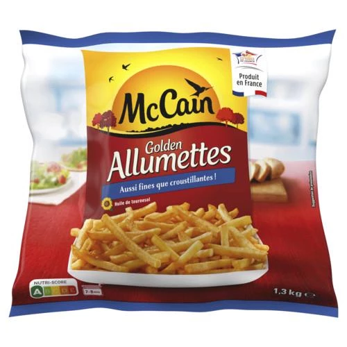 Frites golden allumettes 1,3 kg - MC CAIN